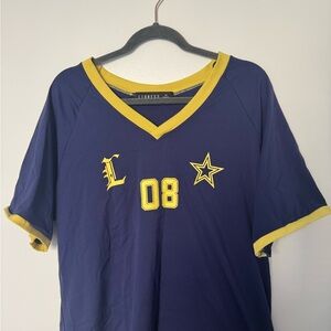 Lioness Blue and Yellow Star Jersey